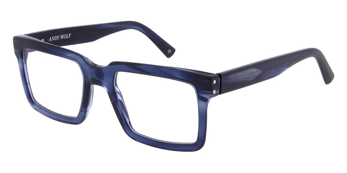 Andy Wolf® AW05 AW AW05 09 55 - Blue/Silver 09 Eyeglasses