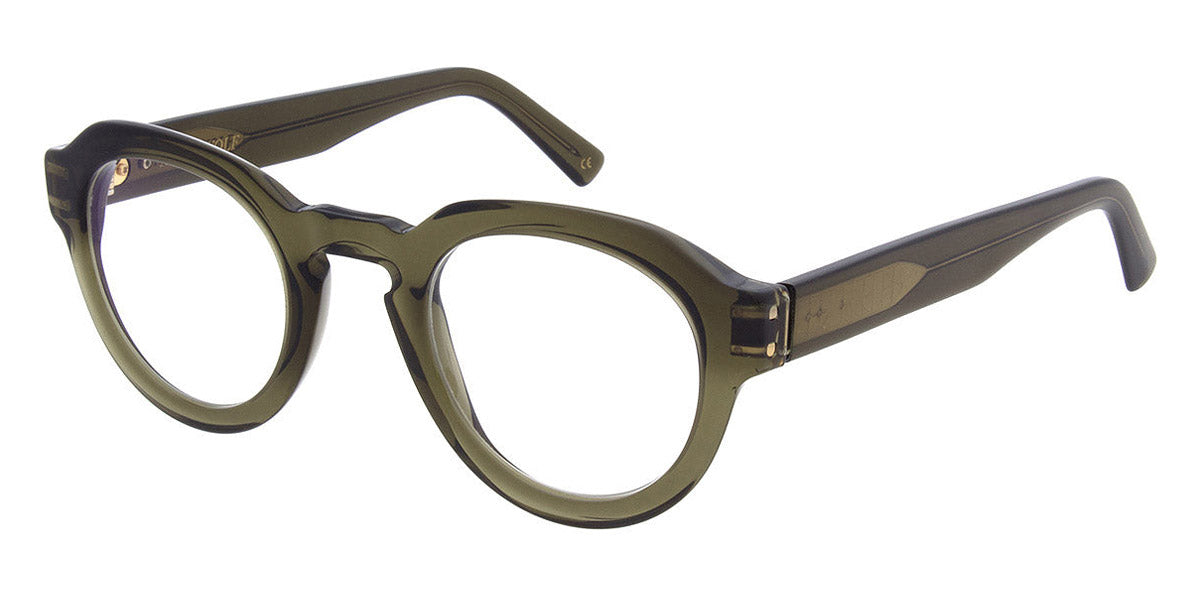 Andy Wolf® AW06 AW AW06 06 47 - Green/Gold 06 Eyeglasses