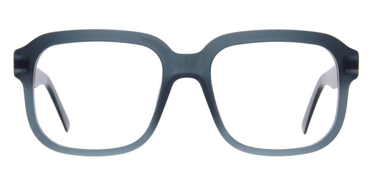 Andy Wolf® Aw08 AW AW08 11 56 - Teal/Silver Eyeglasses