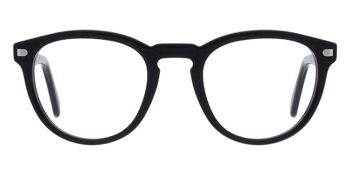 Andy Wolf® Awe01 AW AWE01 01 51 - Black/Silver Eyeglasses