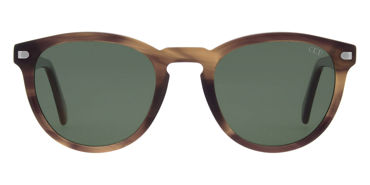 Andy Wolf® AWE01S Sun AW AWE01S Sun 03 51 - Brown/Silver Sunglasses