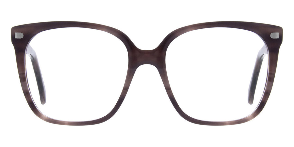 Andy Wolf® Awe04 AW AWE04 03 56 - Violet/Silver Eyeglasses