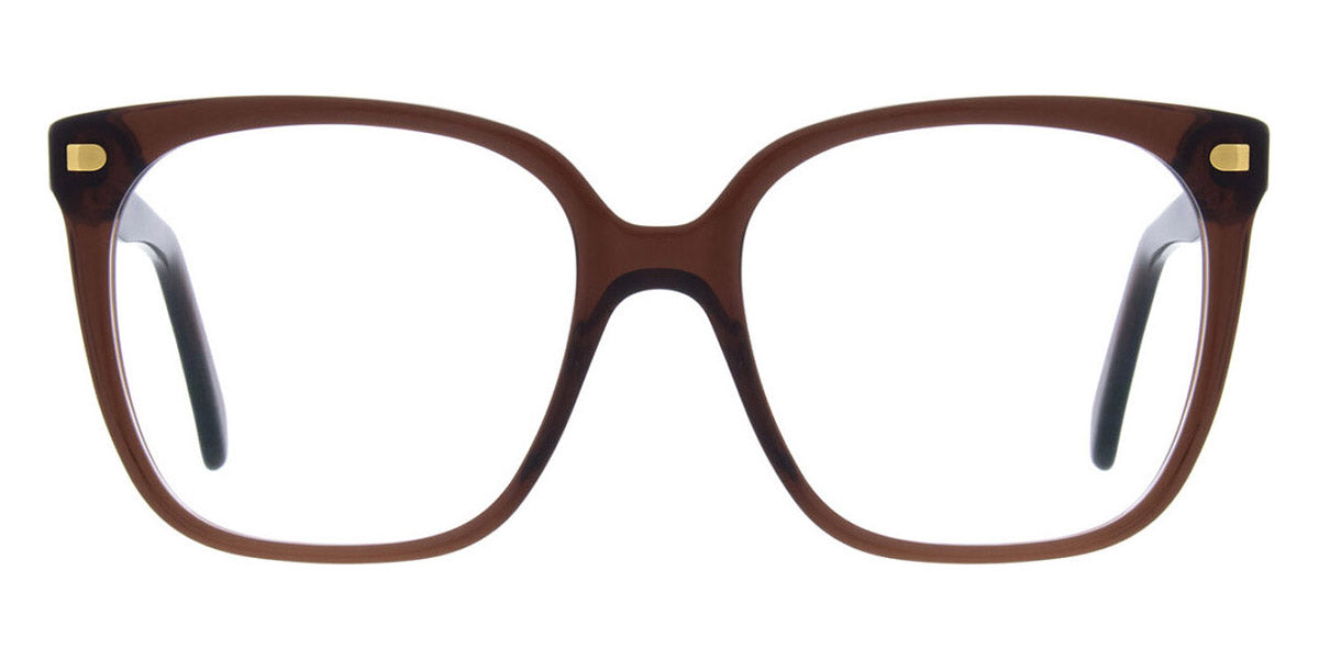 Andy Wolf® Awe04 AW AWE04 05 56 - Brown/Gold Eyeglasses