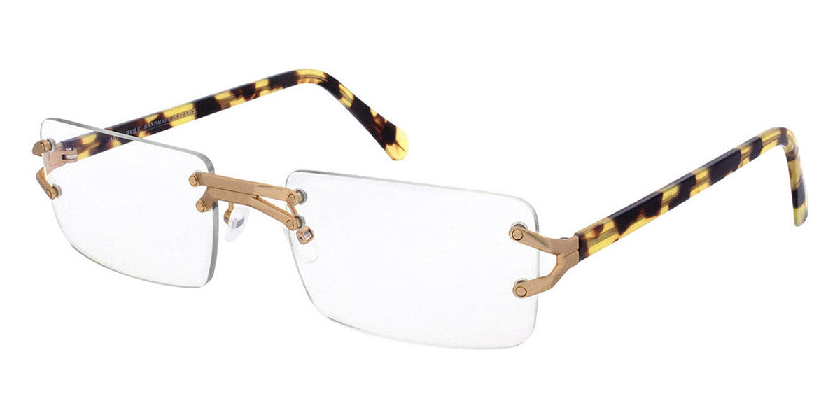 Andy Wolf® Bao AW Bao 04 56 - Gold/Yellow 04 Eyeglasses