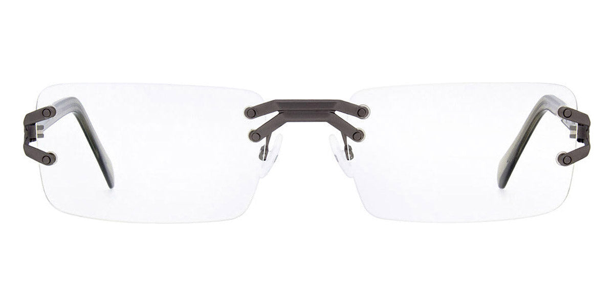 Andy Wolf® Bao AW Bao 05 56 - Gun/Green 05 Eyeglasses