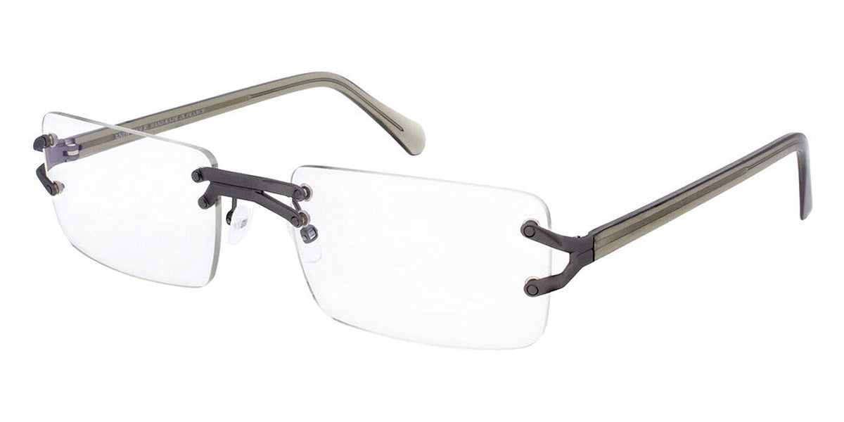 Andy Wolf® Bao AW Bao 05 56 - Gun/Green 05 Eyeglasses