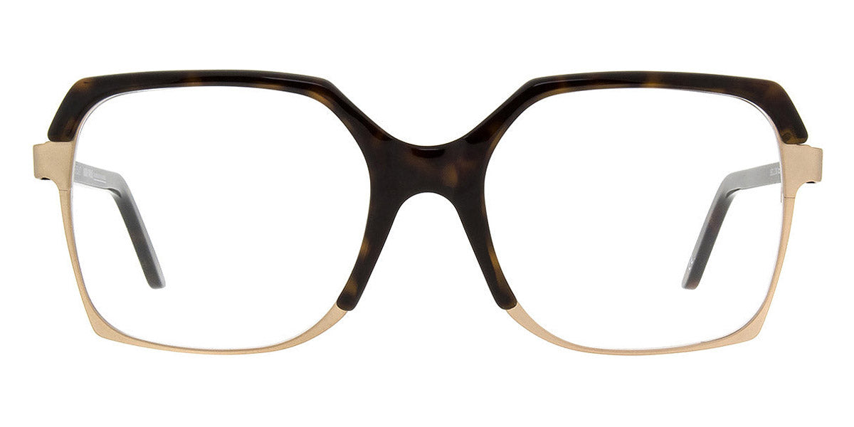 Andy Wolf® Belling AW Belling B 55 - Gold/Brown B Eyeglasses