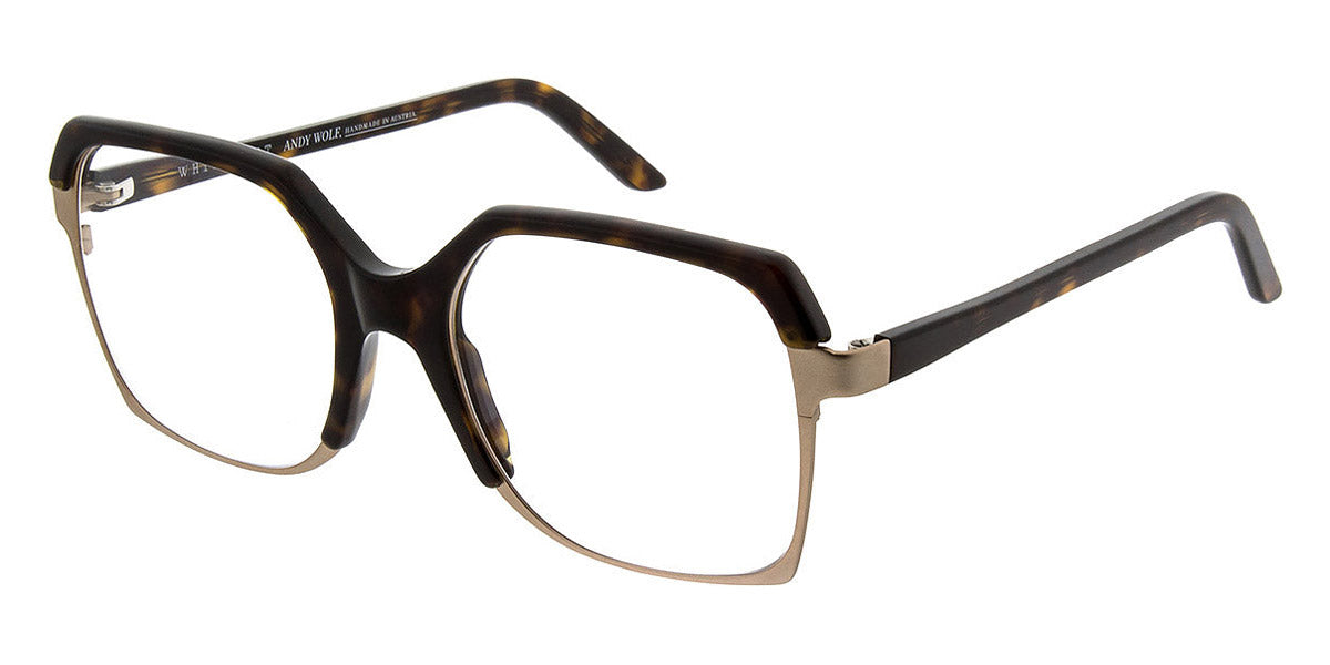 Andy Wolf® Belling AW Belling B 55 - Gold/Brown B Eyeglasses