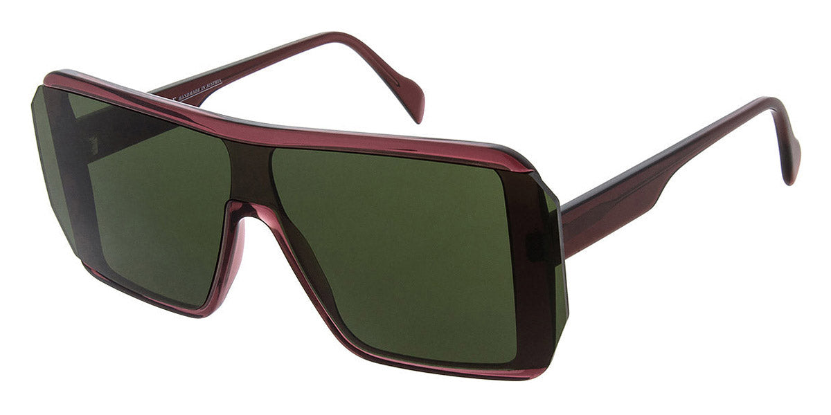 Andy Wolf® Berthe Sun AW Berthe Sun E 150 - Berry/Green E Sunglasses