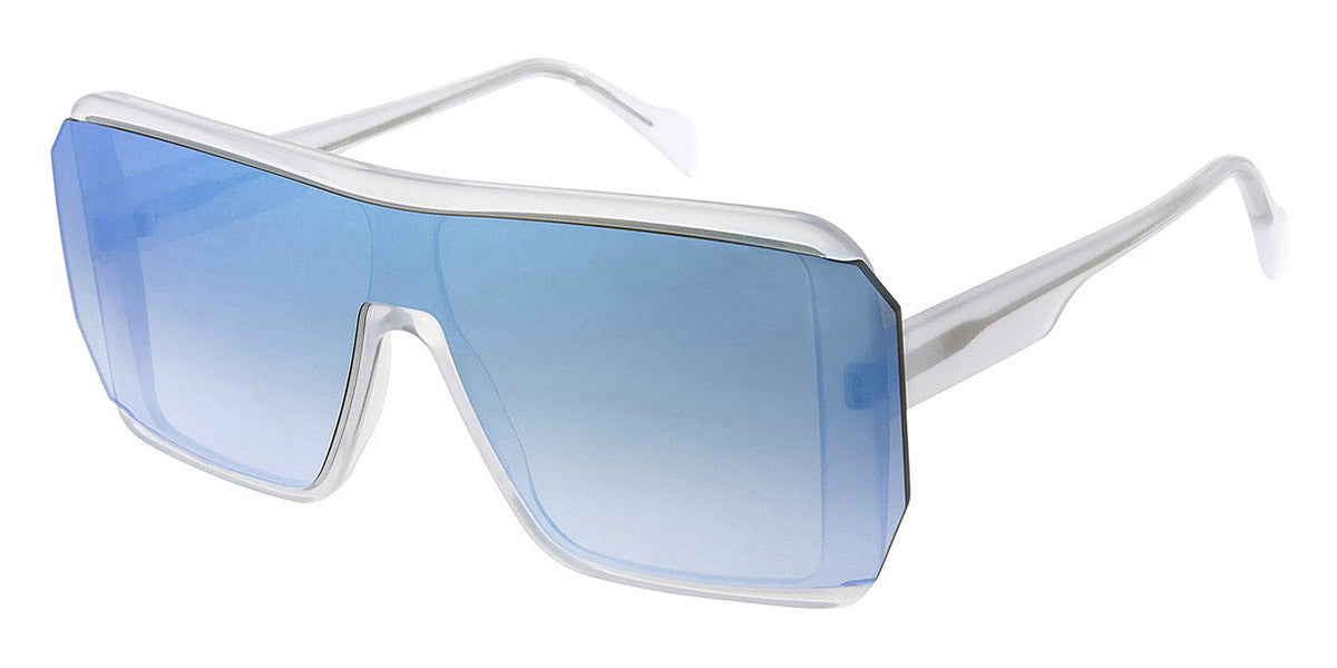 Andy Wolf® Berthe Sun AW Berthe Sun F 150 - White/Blue F Sunglasses