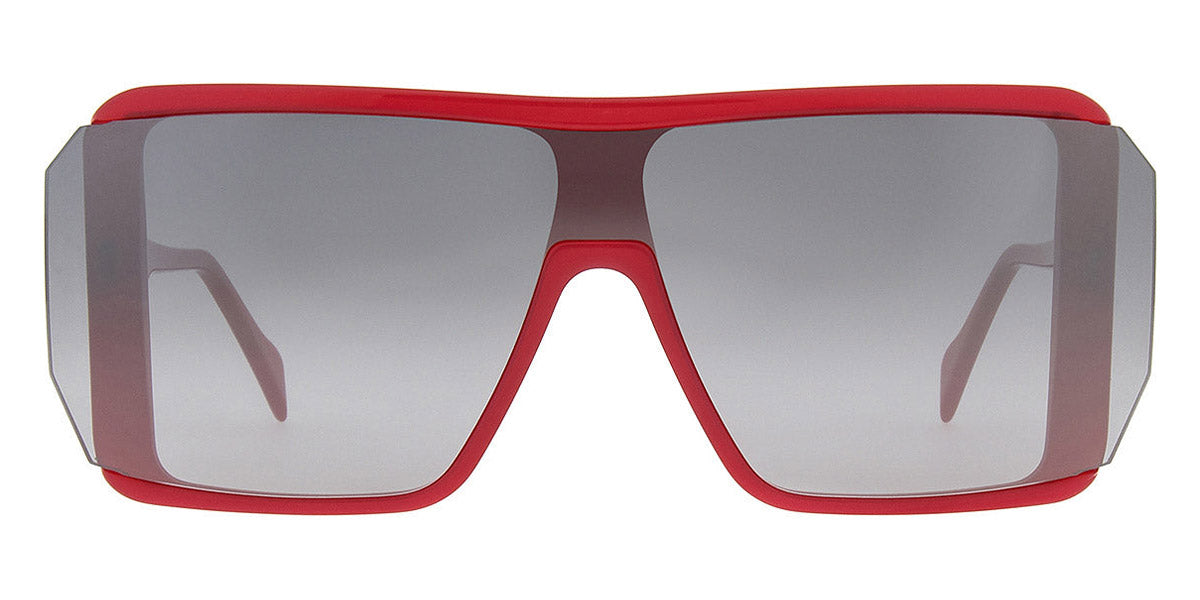 Andy Wolf® Berthe Sun AW Berthe Sun G 150 - Red/Silver G Sunglasses