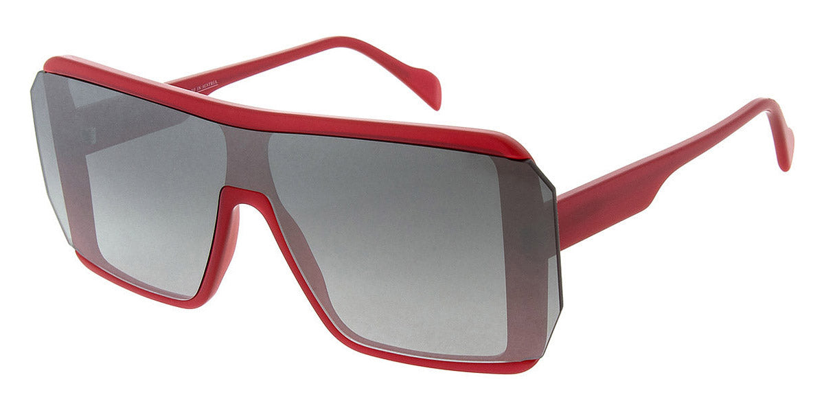 Andy Wolf® Berthe Sun AW Berthe Sun G 150 - Red/Silver G Sunglasses