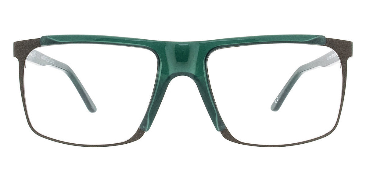 Andy Wolf® Blaise AW Blaise F 56 - Gun/Green F Eyeglasses