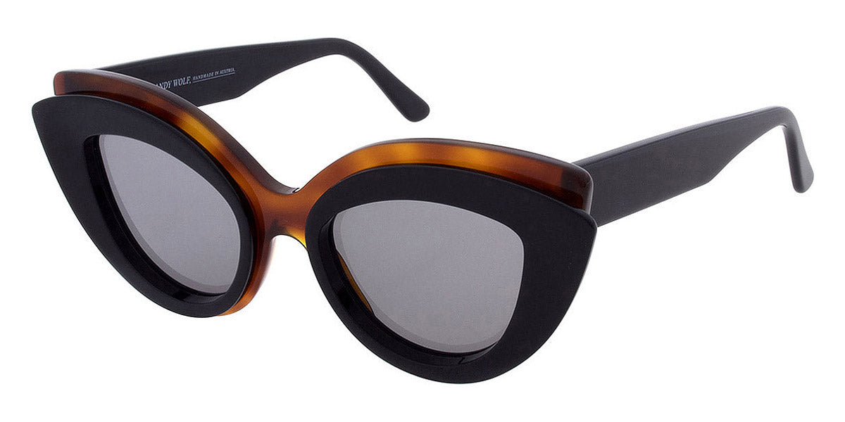 Andy Wolf® Blossom AW Blossom 03 53 - Black/Orange Sunglasses