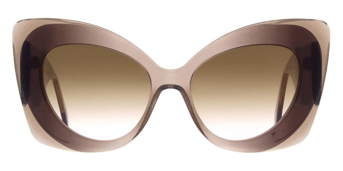 Andy Wolf® Bow Sun AW Bow Sun 03 53 - Beige/Brown Sunglasses