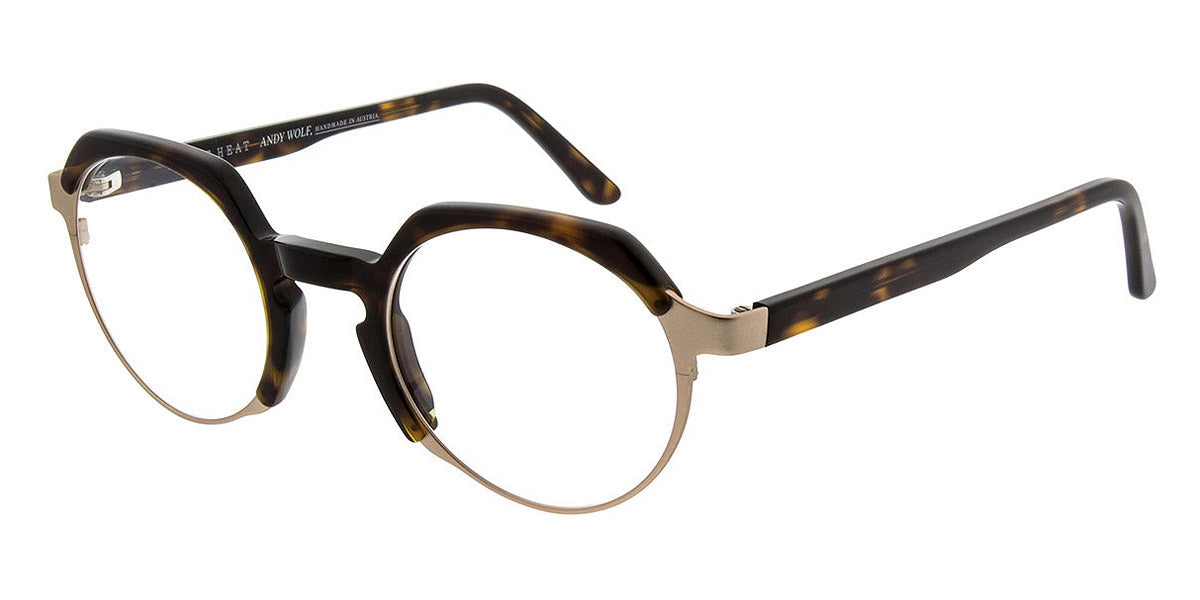 Andy Wolf® Brancusi AW Brancusi B 49 - Gold/Brown B Eyeglasses