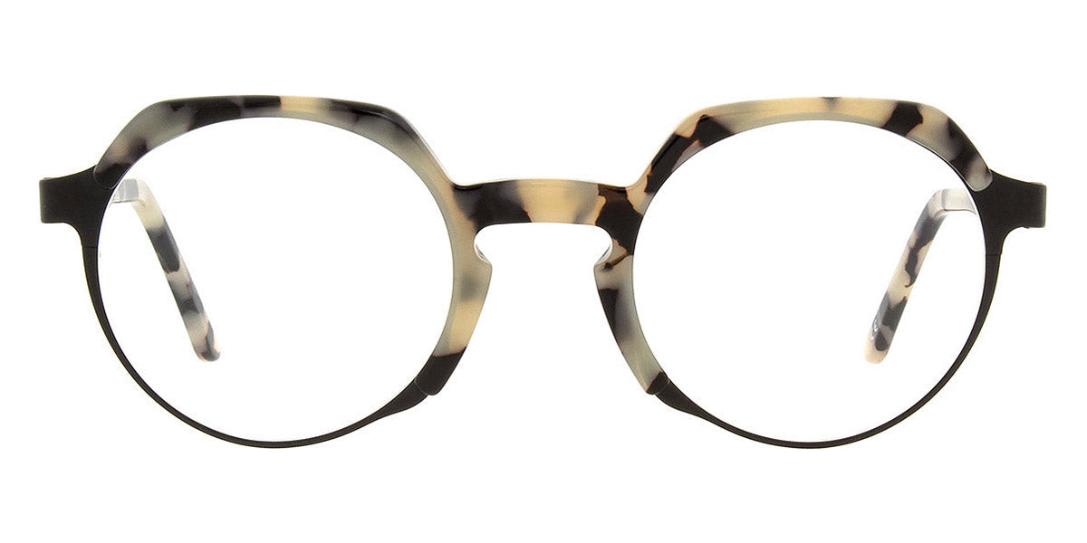 Andy Wolf® Brancusi AW Brancusi D 49 - Black/Brown D Eyeglasses