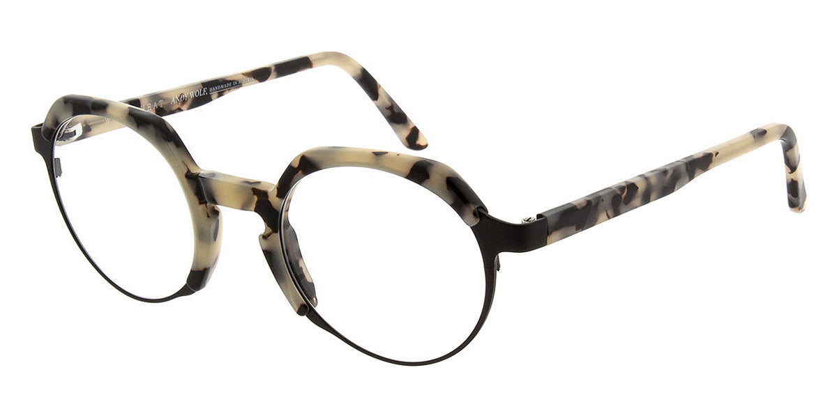 Andy Wolf® Brancusi AW Brancusi D 49 - Black/Brown D Eyeglasses