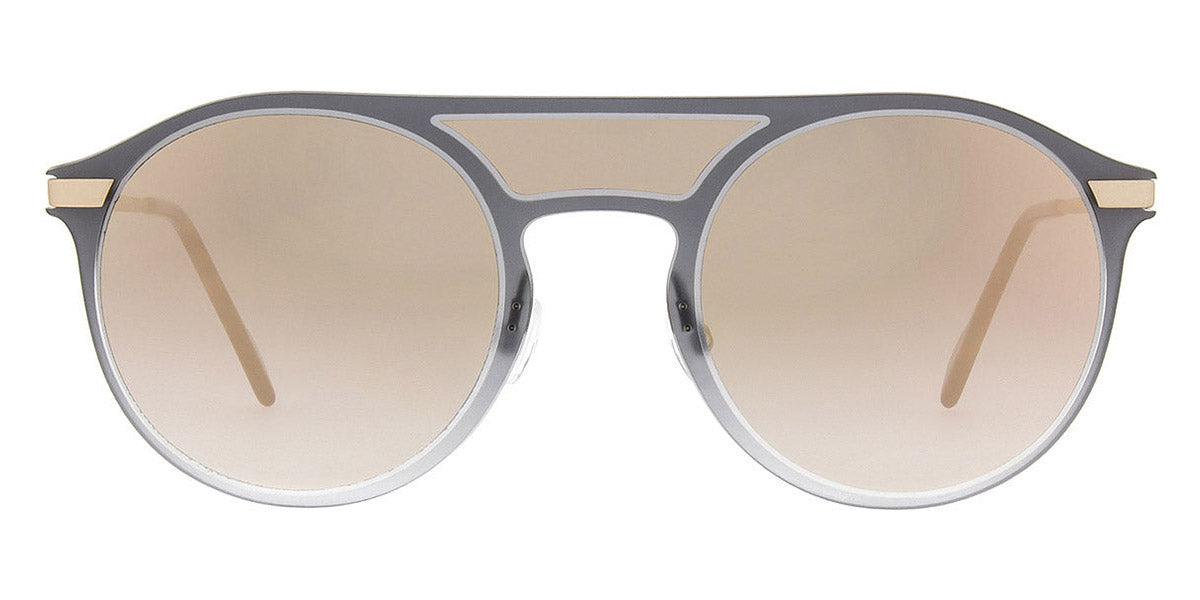 Andy Wolf® Brigitta Sun AW Brigitta Sun B 141 - Gray/Gold B Sunglasses