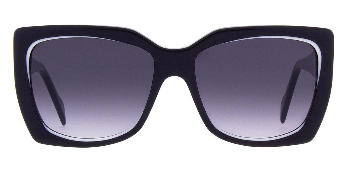 Andy Wolf® Camilla Sun AW Camilla Sun 01 55 - Black/White 01 Sunglasses