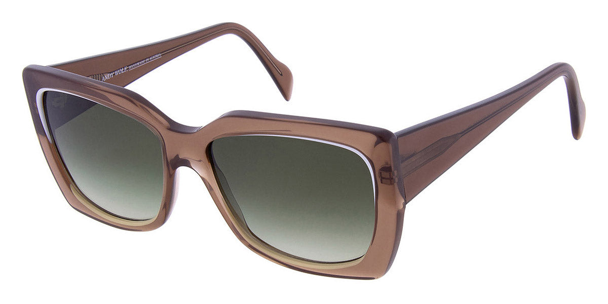 Andy Wolf® Camilla Sun AW Camilla Sun 05 55 - Brown/Green 05 Sunglasses