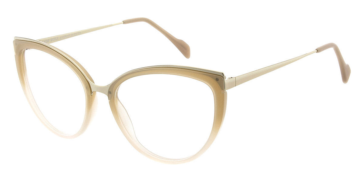 Andy Wolf® Campbell AW Campbell 05 55 - Beige/Graygold 05 Eyeglasses