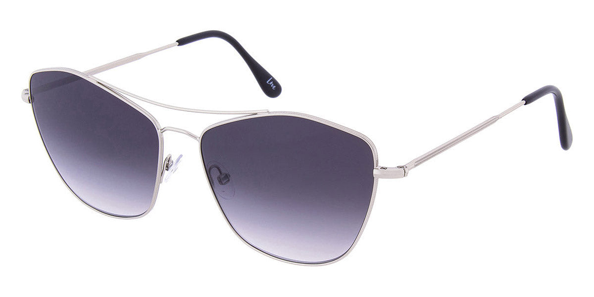 Andy Wolf® Carina Sun AW Carina Sun 01 58 - Silver/Black 01 Sunglasses