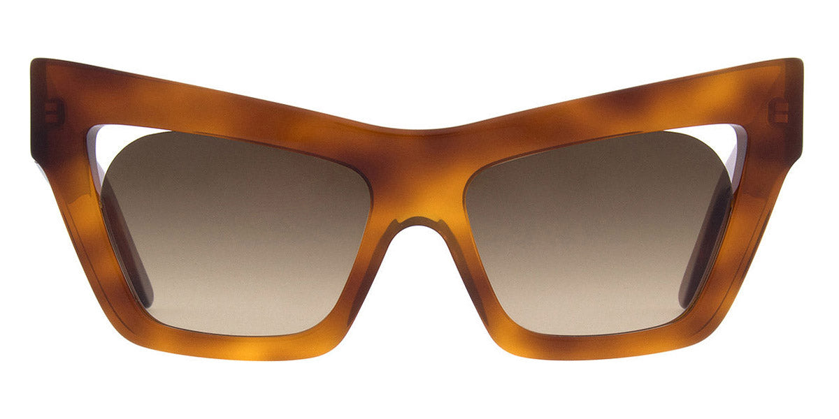 Andy Wolf® Cat Sun AW Cat Sun B 54 - Orange/Brown B Sunglasses