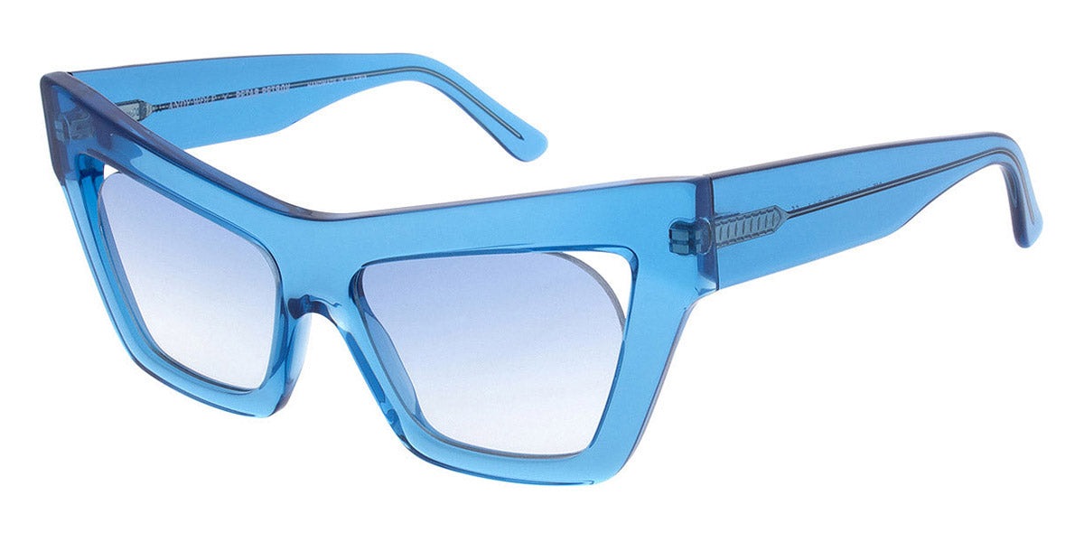 Andy Wolf® Cat Sun AW Cat Sun C 54 - Blue C Sunglasses