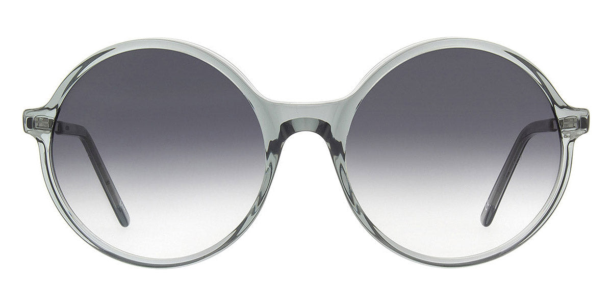 Andy Wolf® Charlie Sun AW Charlie Sun E 60 - Silver/Gray E Sunglasses