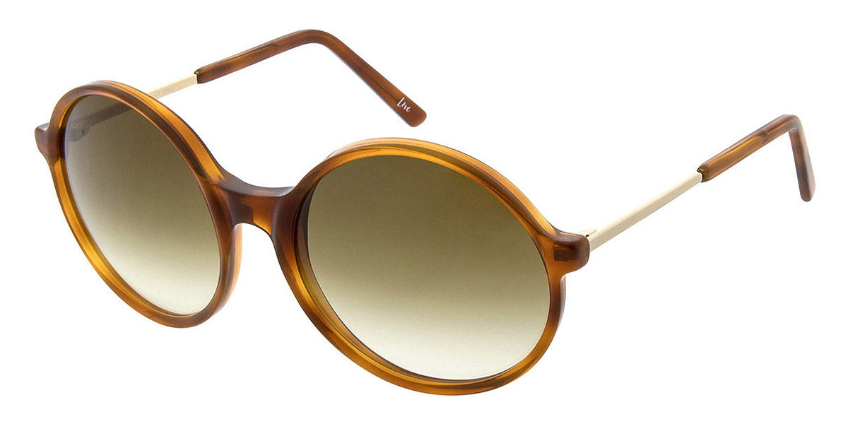 Andy Wolf® Charlie Sun AW Charlie Sun G 60 - Gold/Brown G Sunglasses