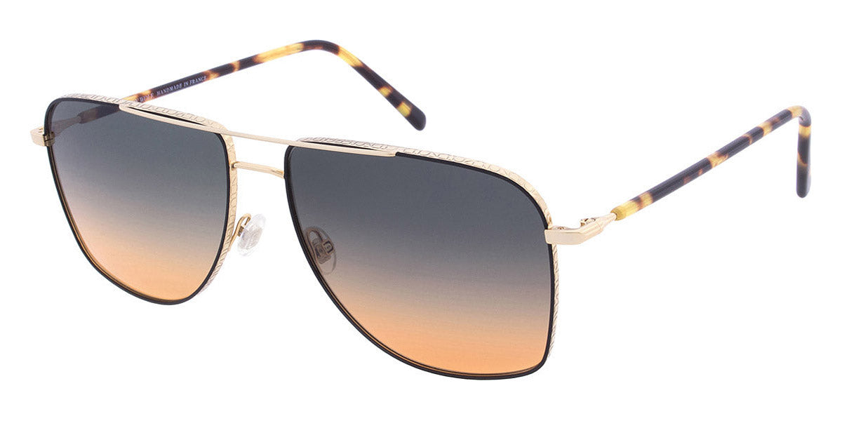 Andy Wolf® Chervil Sun AW Chervil Sun 03 59 - Gold/Black 03 Sunglasses