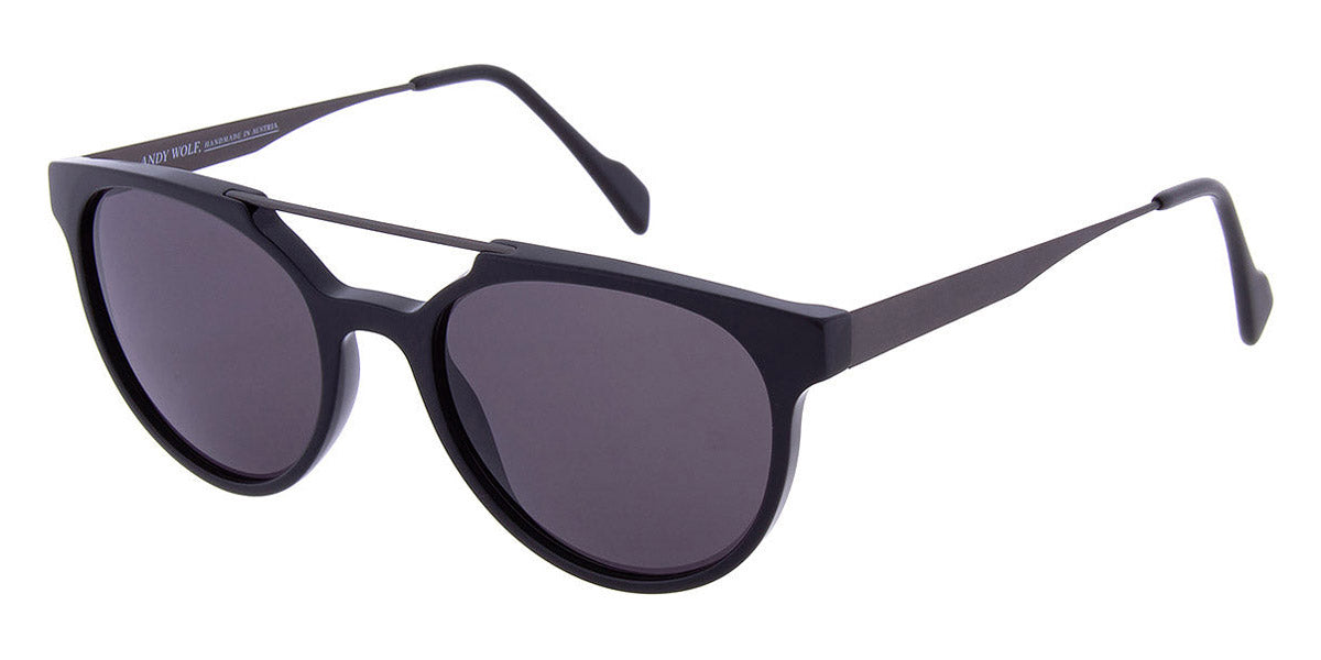 Andy Wolf® Christian Sun AW Christian Sun 01 52 - Black/Gun 01 Sunglasses