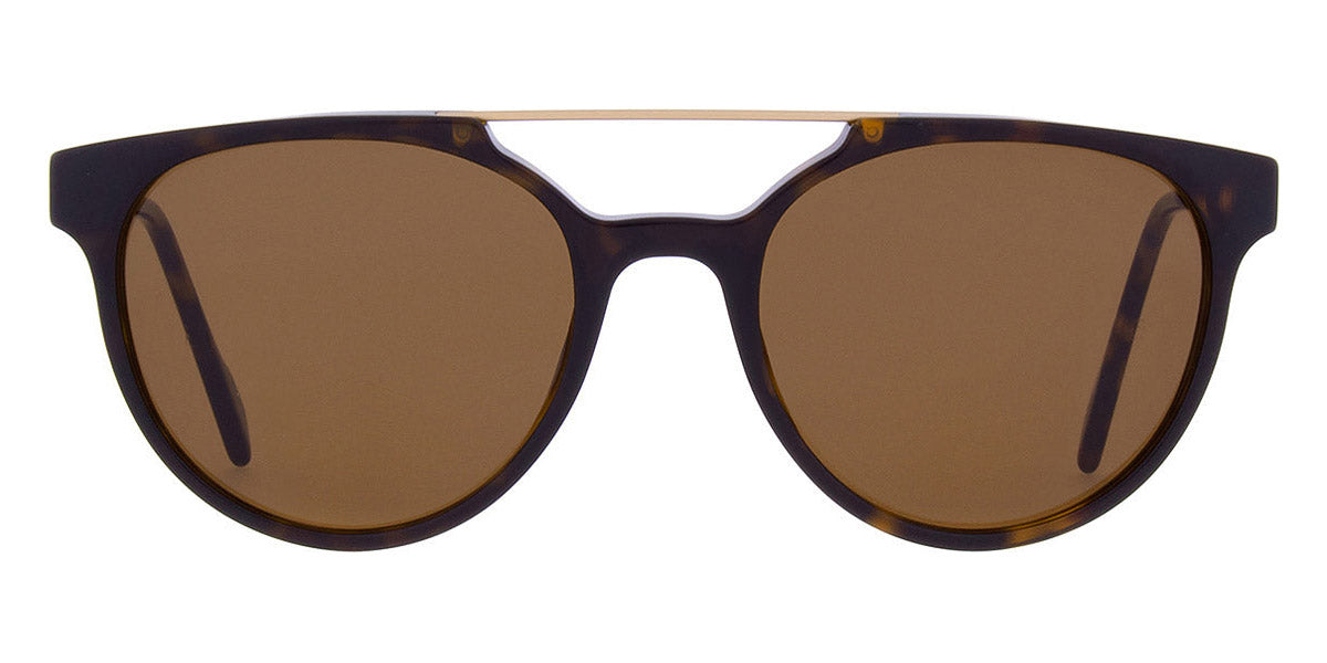 Andy Wolf® Christian Sun AW Christian Sun 02 52 - Brown/Gold 02 Sunglasses