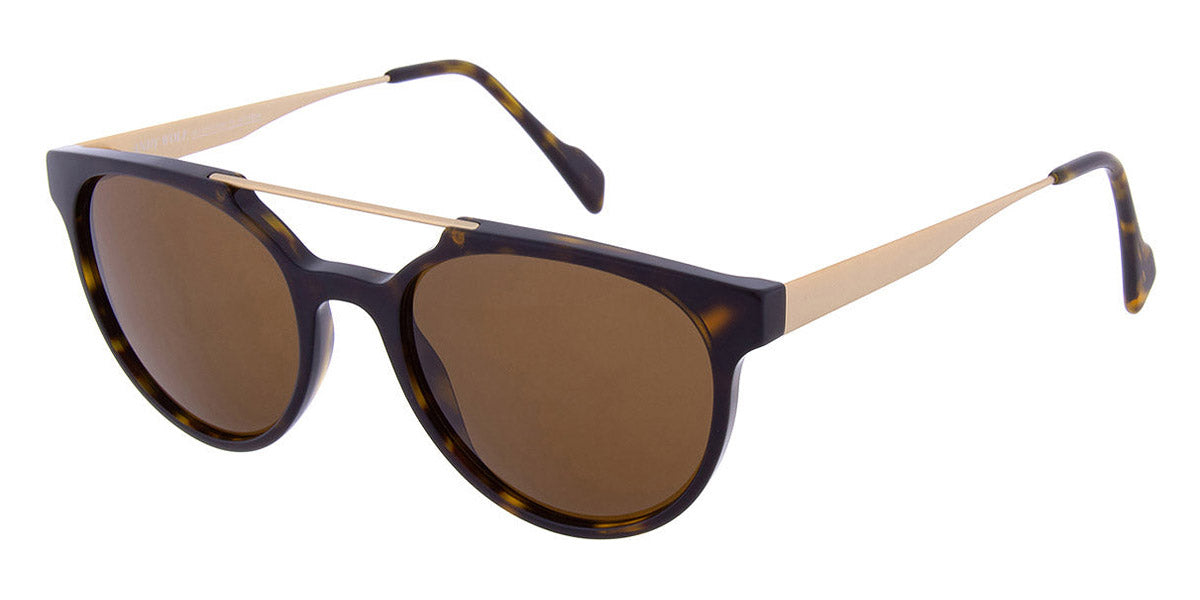 Andy Wolf® Christian Sun AW Christian Sun 02 52 - Brown/Gold 02 Sunglasses