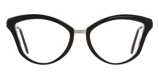 Andy Wolf® Consagra AW Consagra 01 52 - Black/Gold 01 Eyeglasses