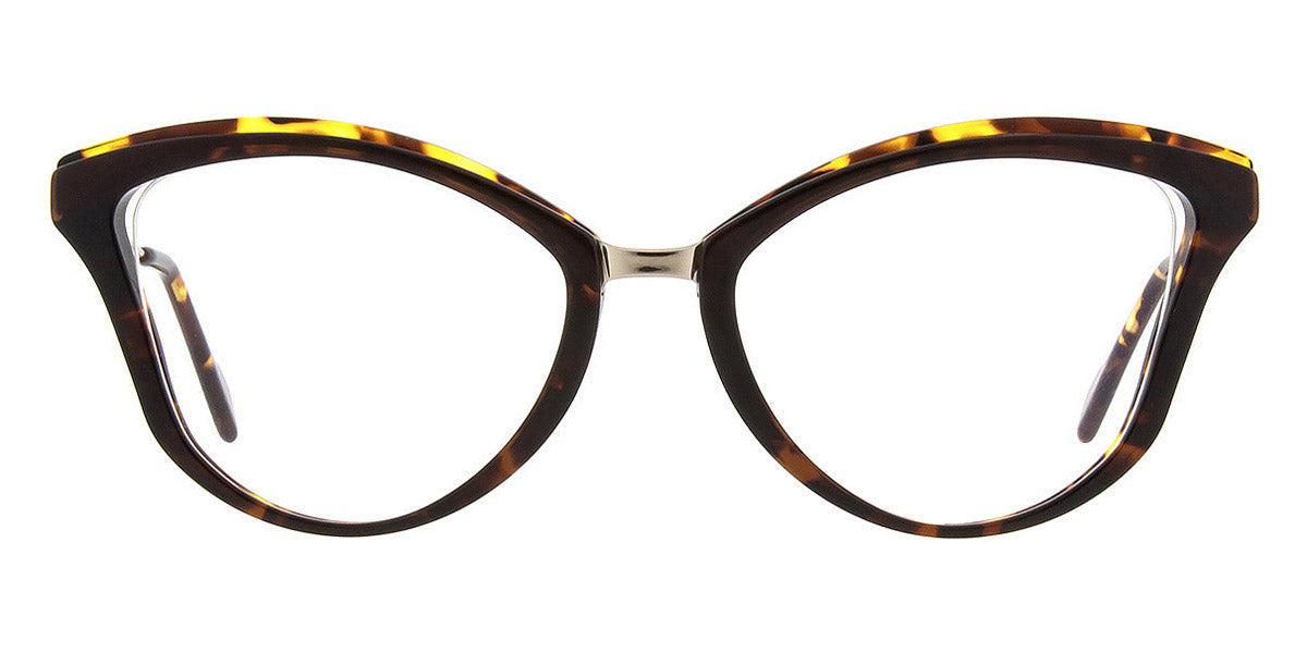 Andy Wolf® Consagra AW Consagra 03 52 - Brown/Gold 03 Eyeglasses