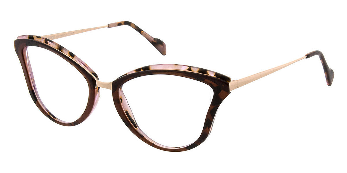 Andy Wolf® Consagra AW Consagra 05 52 - Brown/Rosegold 05 Eyeglasses