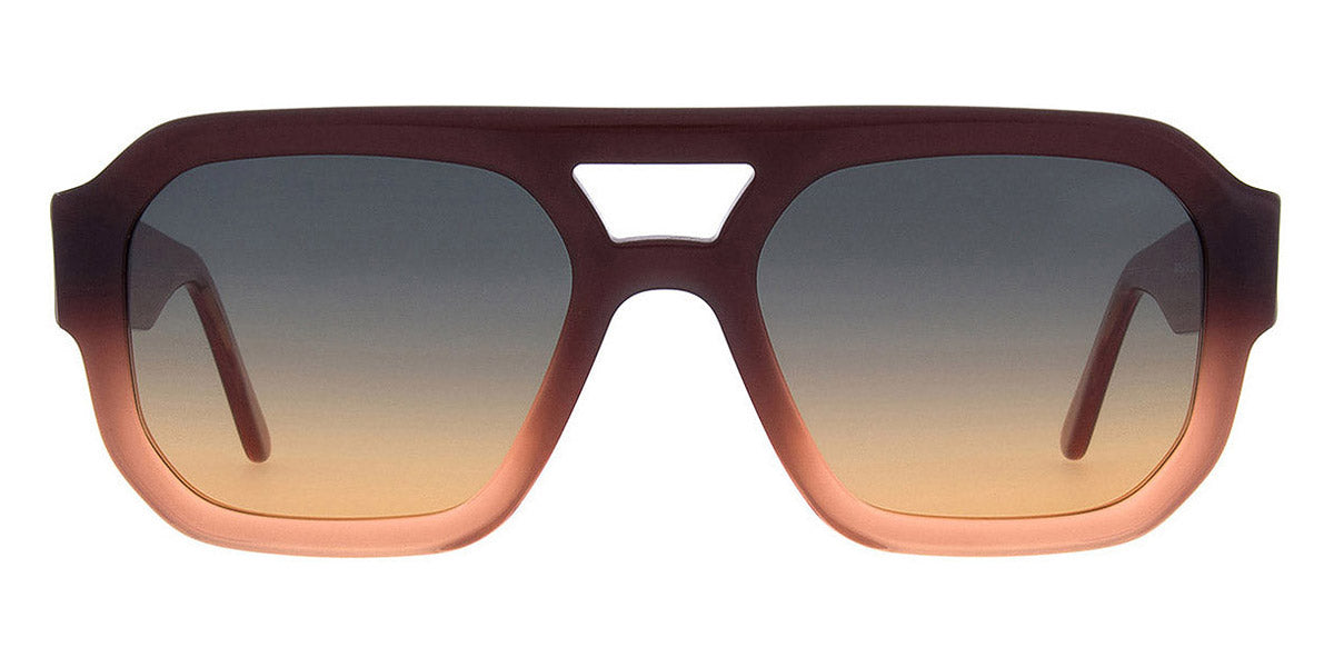 Andy Wolf® Dandelion Sun AW Dandelion Sun 06 54 - Brown/Orange Sunglasses