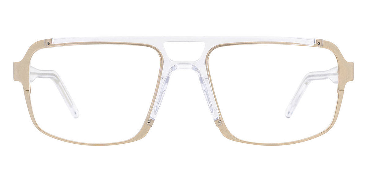 Andy Wolf® Deacon AW Deacon C 58 - Gold/Crystal C Eyeglasses