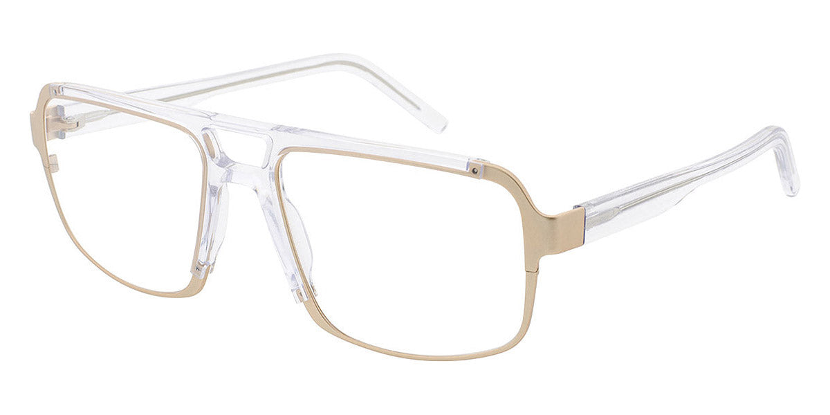 Andy Wolf® Deacon AW Deacon C 58 - Gold/Crystal C Eyeglasses