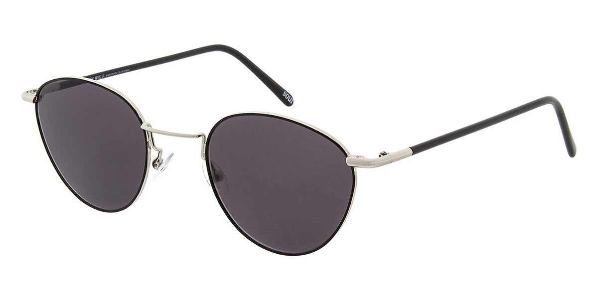 Andy Wolf® Demetrio Sun AW Demetrio Sun A 48 - Silver/Black A Sunglasses