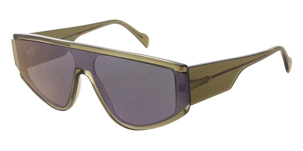 Andy Wolf® Detweiler Sun AW Detweiler Sun E 149 - Green/Violet E Sunglasses