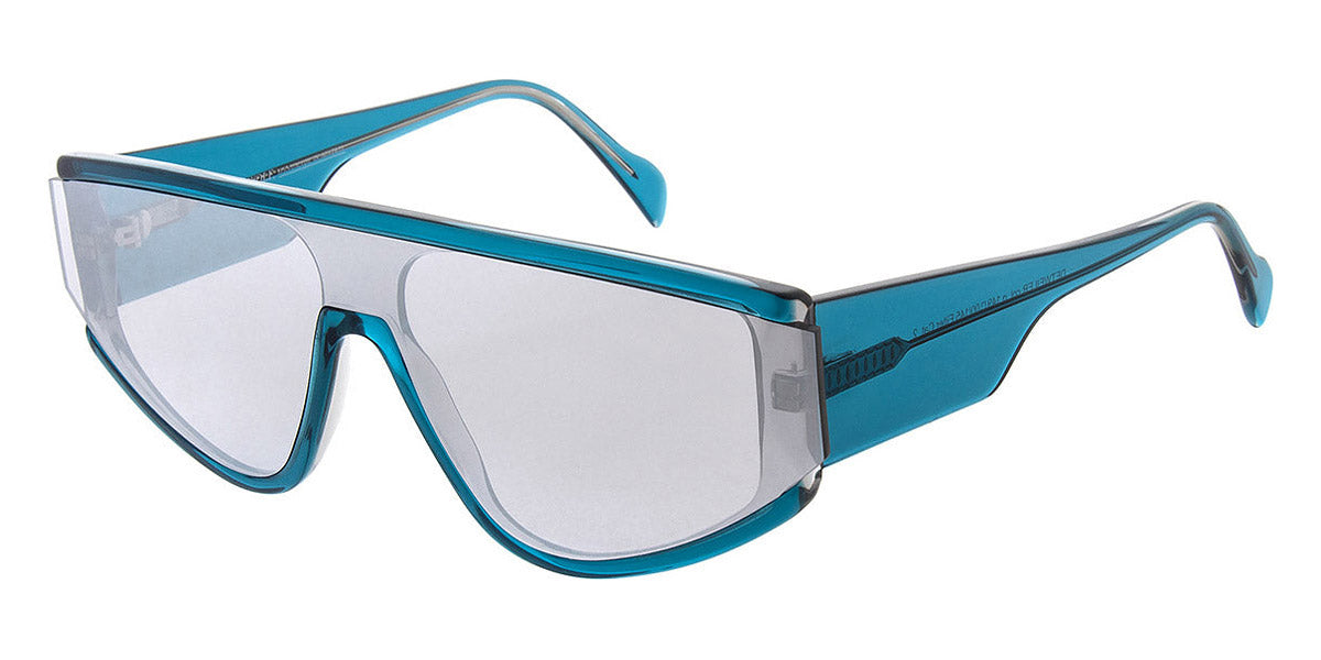 Andy Wolf® Detweiler Sun AW Detweiler Sun G 149 - Teal/Silver G Sunglasses