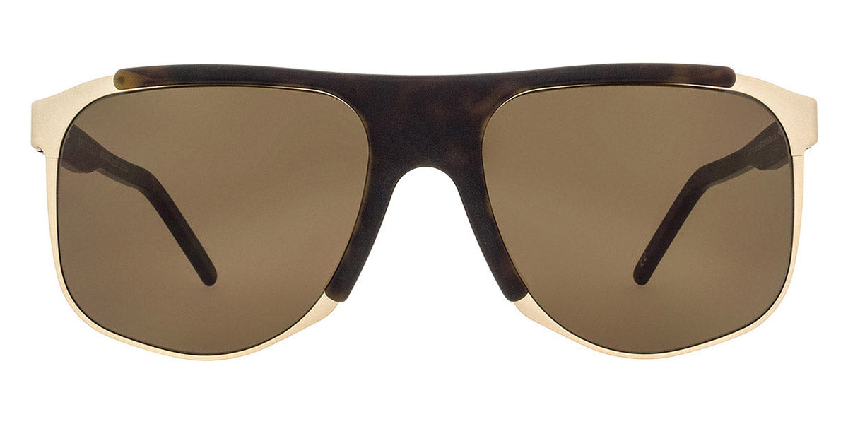 Andy Wolf® Dimitri Sun AW Dimitri Sun B 58 - Gold/Brown B Sunglasses