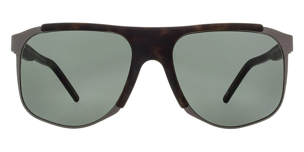 Andy Wolf® Dimitri Sun AW Dimitri Sun F 58 - Gun/Brown F Sunglasses