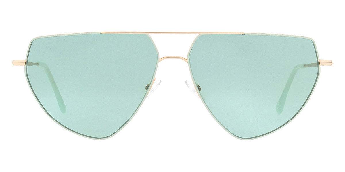 Andy Wolf® Drax Sun AW Drax Sun E 62 - Gold/Green E Sunglasses