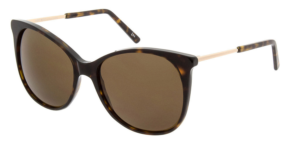 Andy Wolf® Effie Sun AW Effie Sun B 59 - Gold/Brown B Sunglasses