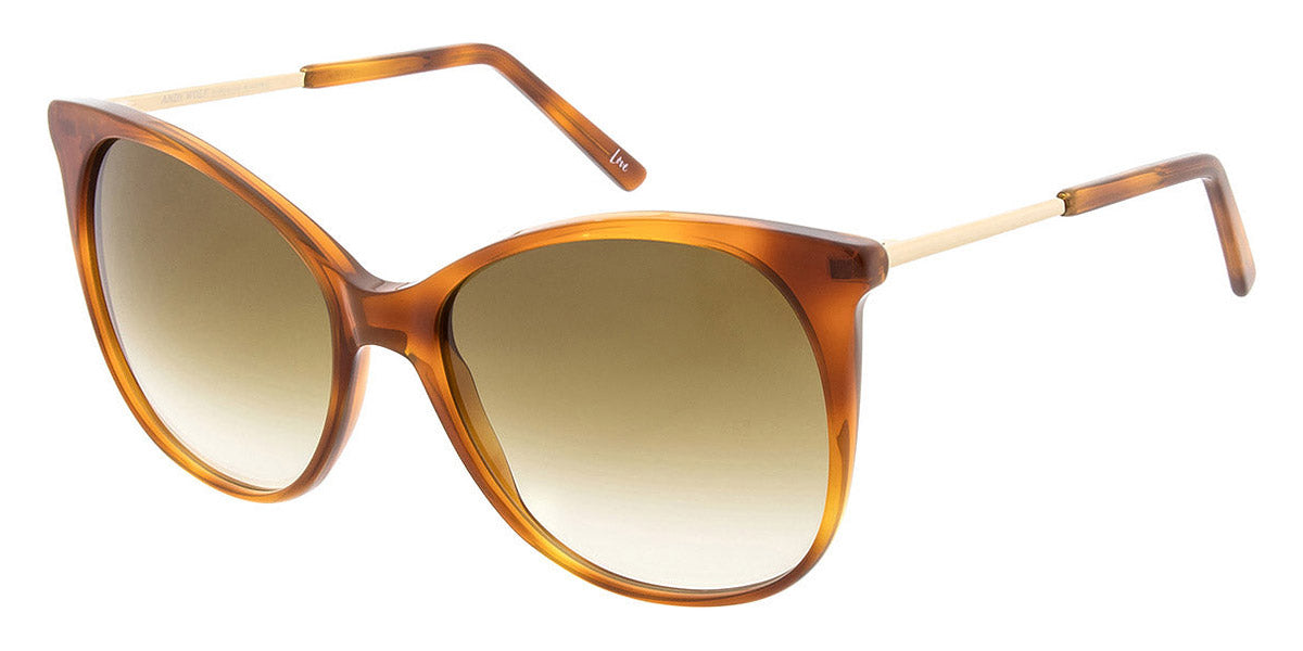 Andy Wolf® Effie Sun AW Effie Sun G 59 - Brown G Sunglasses