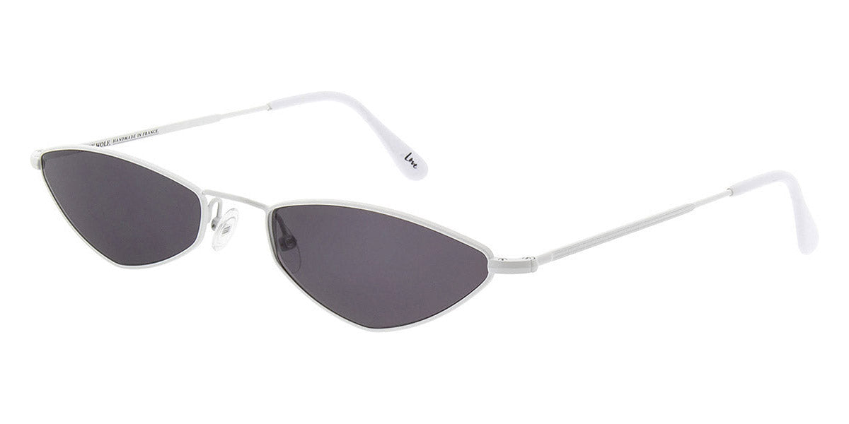 Andy Wolf® Eliza Sun AW Eliza Sun C 57 - White/Gray C Sunglasses